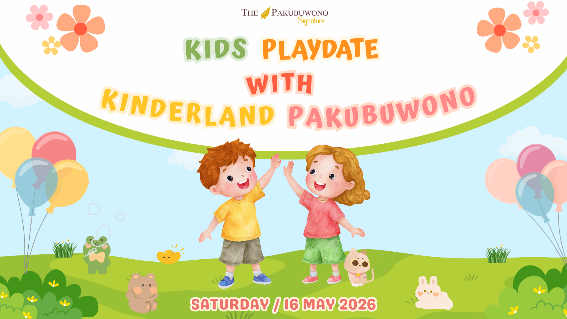 Kids Playdate with Kinderland Pakubuwono